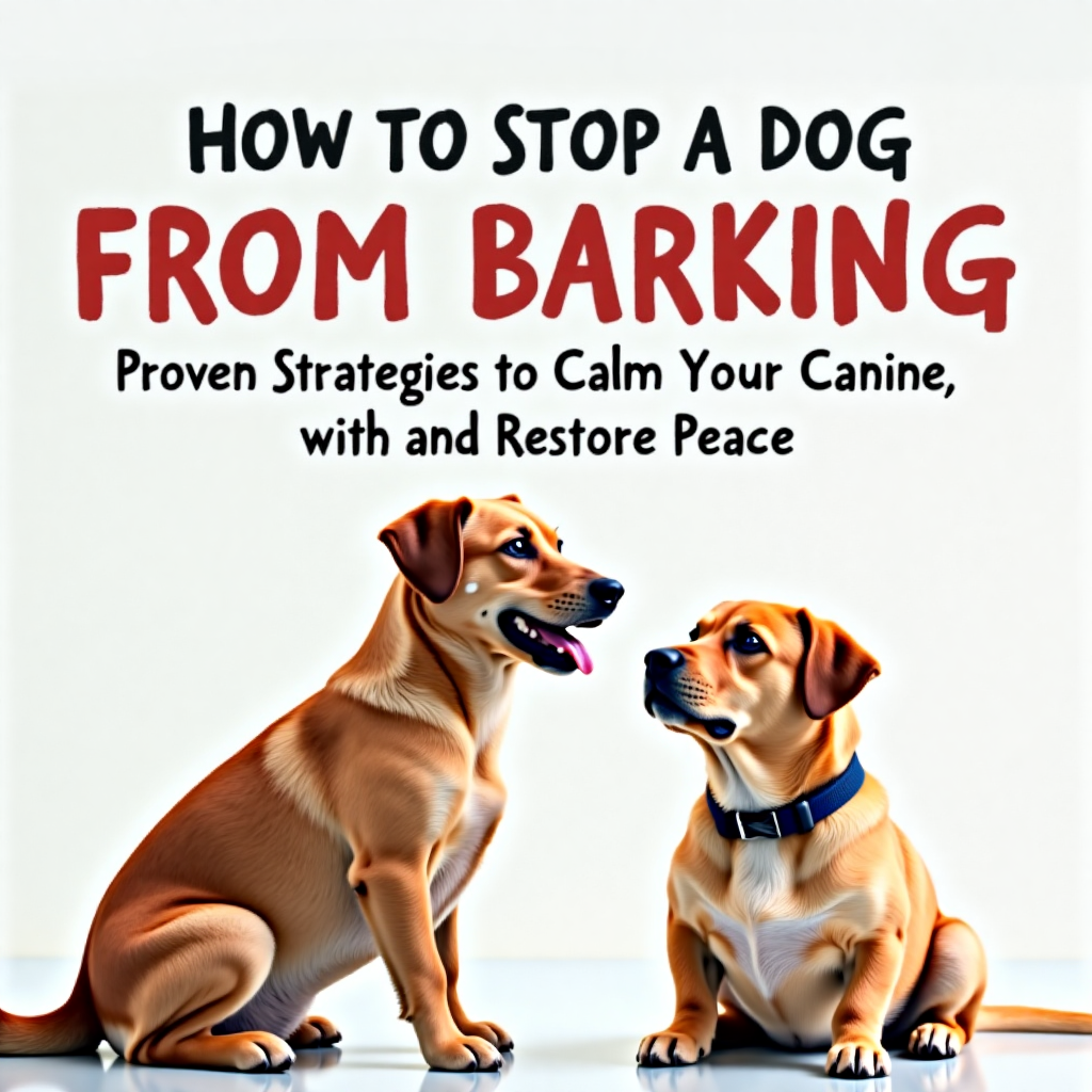 How to Stop a Dog from Barking: Proven Strategies to Calm Your Canine and Restore Peace